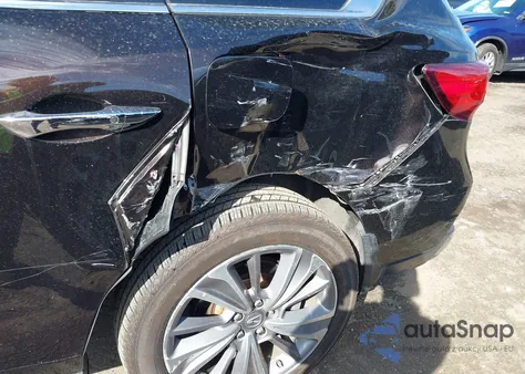 2018 Acura Mdx Technology Pkg from USA, damaged, VIN 5J8YD4H54JL003855